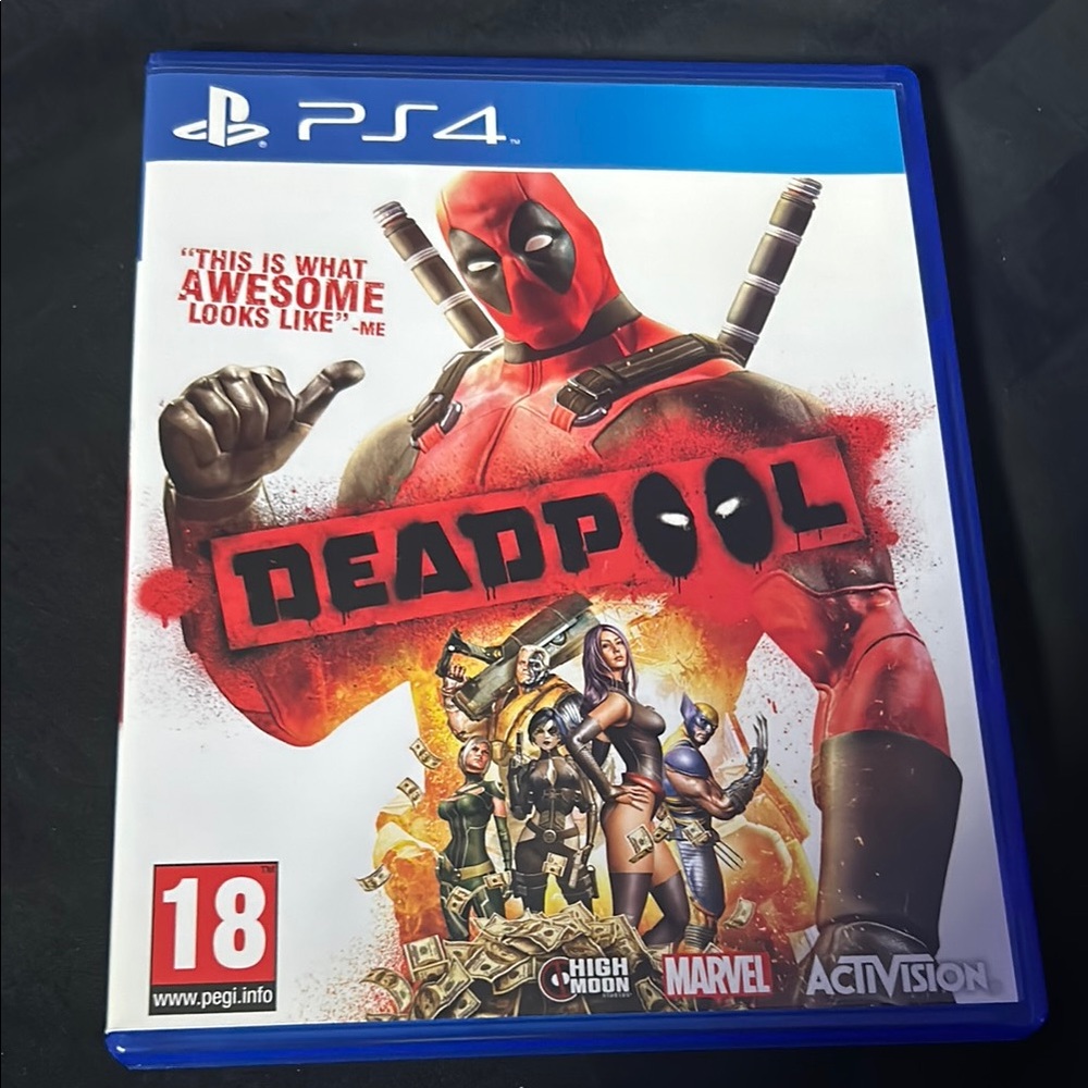 Deadpool PS4 Game (In great used condition)